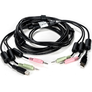 Picture of Vertiv Avocent USB Keyboard and Mouse, and Audio Cable, 10 ft. for Vertiv Avocent SV and SC Series Switches