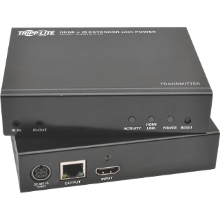 Picture of Tripp Lite HDBaseT HDMI Over Cat5e Cat6 Cat6a Extender Kit with Power / IR Control 4K x 2K @ 24/30Hz 100m 328ft