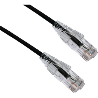 Picture of Axiom 5FT CAT6 BENDnFLEX Ultra-Thin Snagless Patch Cable 550mhz (Black)