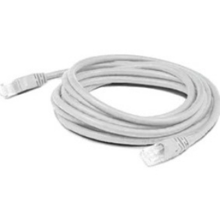 Picture of AddOn 12ft RJ-45 (Male) to RJ-45 (Male) white Cat6 Straight Shielded Twisted Pair PVC Copper Patch Cable