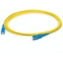 Picture of AddOn 14m SC (Male) to SC (Male) Straight Yellow OS2 Simplex LSZH Fiber Patch Cable