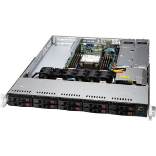 Picture of Supermicro SuperServer SYS-110P-WTR Barebone System - 1U Rack-mountable - Socket LGA-4189 - 1 x Processor Support