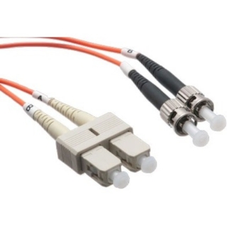 Picture of Axiom SC/ST Multimode Duplex OM1 62.5/125 Fiber Optic Cable 4m - TAA Compliant