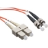 Picture of Axiom SC/ST Multimode Duplex OM1 62.5/125 Fiber Optic Cable 4m - TAA Compliant