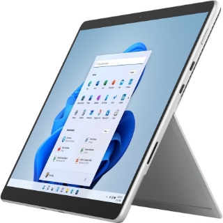 Picture of Microsoft Surface Pro 8 Tablet - 13" - Core i7 - 16 GB RAM - 256 GB SSD - Windows 10 - Platinum - TAA Compliant