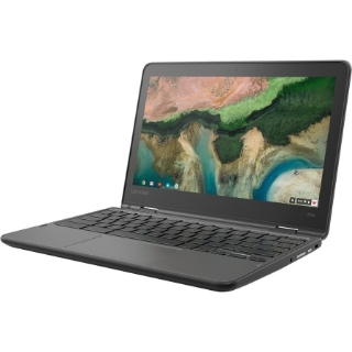 Picture of Lenovo 300e Chromebook 2nd Gen 81MB006RUS 11.6" Touchscreen Chromebook - HD - 1366 x 768 - Intel Celeron N4120 Quad-core (4 Core) 1.10 GHz - 8 GB Total RAM - 64 GB Flash Memory - Black