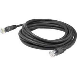 Picture of AddOn 3ft RJ-45 (Male) to RJ-45 (Male) Straight Black Cat5e UTP PVC Copper Patch Cable