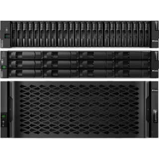 Picture of Lenovo DE240S Drive Enclosure - 12Gb/s SAS Host Interface - 2U Rack-mountable