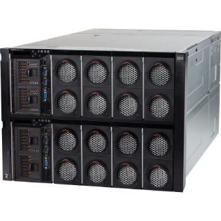 Picture of Lenovo System x x3950 X6 62418JU 8U Rack Server - 8 x Intel Xeon E7-8880 v4 2.20 GHz - 2 TB RAM - 14.40 TB HDD - (12 x 1.2TB) HDD Configuration - 1.60 TB SSD - (4 x 400GB) SSD Configuration - 12Gb/s SAS Controller