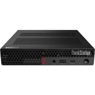 Picture of Lenovo ThinkStation P340 30DF006AUS Workstation - 1 x Intel Core i7 Octa-core (8 Core) i7-10700T 10th Gen 2 GHz - 16 GB DDR4 SDRAM RAM - 512 GB SSD - Tiny - Raven Black