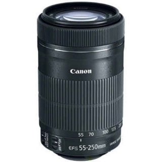 Picture of Canon - 55 mm to 250 mm - f/5.6 - Telephoto Zoom Lens for Canon EF/EF-S