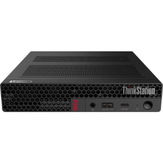 Picture of Lenovo ThinkStation P340 30DF001MUS Workstation - 1 x Intel Deca-core (10 Core) i9-10900T 1.90 GHz - 32 GB DDR4 SDRAM RAM - 1 TB SSD - Tiny - Raven Black