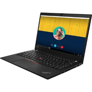 Picture of Lenovo ThinkPad T495 20NK000RUS 14" Notebook - 1366 x 768 - AMD Ryzen 3 3300U Quad-core (4 Core) 2.10 GHz - 8 GB Total RAM - 128 GB SSD - Glossy Black