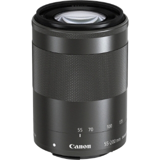 Picture of Canon - 55 mm to 200 mm - f/6.3 - Zoom Lens for Canon EF-M