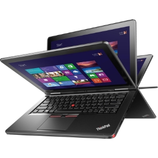 Picture of Lenovo ThinkPad Yoga 12 20DL0038US 12.5" Touchscreen Convertible 2 in 1 Ultrabook - Full HD - 1920 x 1080 - Intel Core i5 i5-5300U Dual-core (2 Core) 2.30 GHz - 8 GB Total RAM - 180 GB SSD - Graphite Black