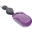Show details for Verbatim Mini Travel Optical Mouse, Commuter Series - Purple Picture of Verbatim Mini Travel Optical Mouse, Commuter Series - Purple