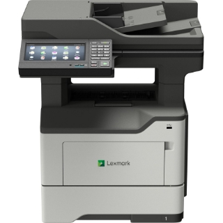 Picture of Lexmark MX620 MX622adhe Laser Multifunction Printer-Monochrome-Copier/Fax/Scanner-50 ppm Mono Print-1200x1200 Print-Automatic Duplex Print-175000 Pages Monthly-650 sheets Input-Color Scanner-1200 Optical Scan-Monochrome Fax-Gigabit Ethernet