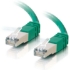 Picture of C2G-3ft Cat5e Molded Shielded (STP) Network Patch Cable - Green