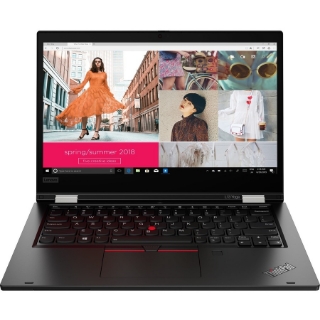 Picture of Lenovo ThinkPad L13 Yoga Gen 2 21AD001PUS 13.3" Touchscreen Convertible 2 in 1 Notebook - Full HD - 1920 x 1080 - AMD Ryzen 5 PRO 5650U Hexa-core (6 Core) 2.30 GHz - 8 GB Total RAM - 256 GB SSD - Black