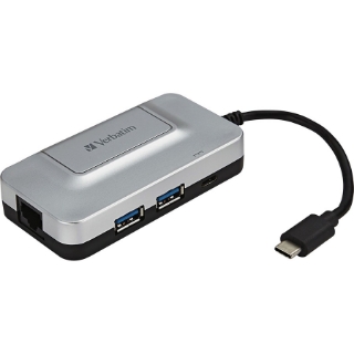 Picture of USB-C&trade; 3-Port Hub with Gigabit Ethernet and Power Delivery