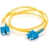 Picture of C2G-20m SC-SC 9/125 OS1 Duplex Singlemode PVC Fiber Optic Cable - Yellow