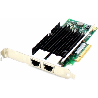 Picture of AddOn Solarflare SFN5161T Comparable 10Gbs Dual Open RJ-45 Port 100m PCIe x8 Network Interface Card