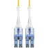 Picture of Tripp Lite 5M Duplex SMF 9/125 Uniboot Fiber Optic Patch Cable LC/LC 16'