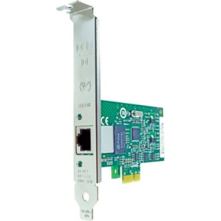 Picture of Axiom 10/100/1000Mbs Single Port RJ45 PCIe x1 NIC Card for Intel - EXPI9301CT