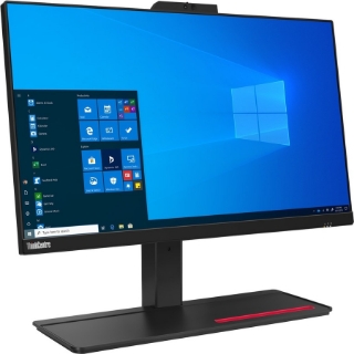 Picture of Lenovo ThinkCentre M70a 11CK0033US All-in-One Computer - Intel Core i3 10th Gen i3-10100 Quad-core (4 Core) 3.60 GHz - 8 GB RAM DDR4 SDRAM - 128 GB SSD - 21.5" Full HD 1920 x 1080 Touchscreen Display - Desktop