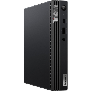 Picture of Lenovo ThinkCentre M70q 11DT001MUS Desktop Computer - Intel Pentium G6400T Dual-core (2 Core) 3.40 GHz - 8 GB RAM DDR4 SDRAM - 1 TB HDD - Tiny - Raven Black