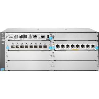 Picture of HPE 5406R 8-port 1/2.5/5/10GBASE-T PoE+/ 8-port SFP+ (No PSU) v3 zl2 Switch