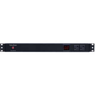 Picture of CyberPower PDU20M2F8R 100 - 125 VAC 20A Metered PDU