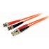 Picture of StarTech.com 3m Fiber Optic Cable - Multimode Duplex 62.5/125 - LSZH - LC/ST - OM1 - LC to ST Fiber Patch Cable