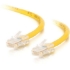 Picture of C2G-14ft Cat5e Non-Booted Crossover Unshielded (UTP) Network Patch Cable - Yellow