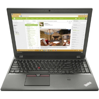 Picture of Lenovo ThinkPad T560 20FH001RUS 15.6" Notebook - 1920 x 1080 - Intel Core i5 6th Gen i5-6300U Dual-core (2 Core) 2.40 GHz - 8 GB Total RAM - 256 GB SSD - Black