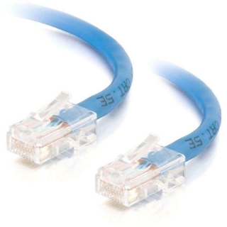 Picture of C2G-10ft Cat5e Non-Booted Crossover Unshielded (UTP) Network Patch Cable - Blue