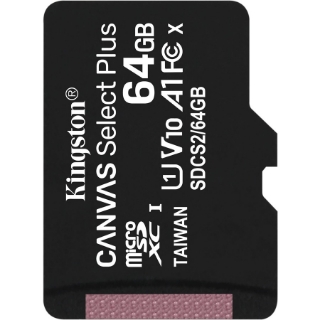 Picture of Kingston Canvas Select Plus 64 GB Class 10/UHS-I (U1) microSDXC - 1 Pack