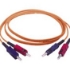 Picture of C2G-30m SC-SC 50/125 OM2 Duplex Multimode PVC Fiber Optic Cable - Orange