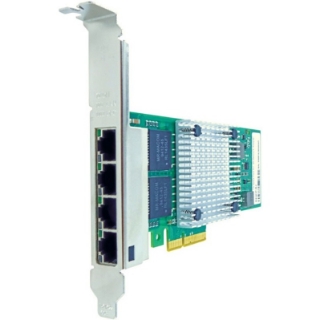 Picture of Axiom 10/100/1000Mbs Quad Port RJ45 PCIe x4 NIC Card for Lenovo - 00AG520