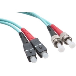 Picture of Axiom SC/ST 10G Multimode Duplex OM3 50/125 Fiber Optic Cable 7m