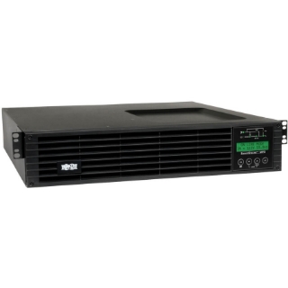 Picture of Tripp Lite UPS Smart Online 2200VA 1800W Rackmount 120V LCD USB DB9 Preinstalled SNMPWEBCARD 2URM