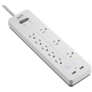 Picture of APC by Schneider Electric SurgeArrest Home/Office 8-Outlet Surge Suppressor/Protector