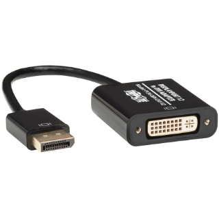 Picture of Tripp Lite DisplayPort to DVI Active Adapter Converter 1080p 6in 50 Pack