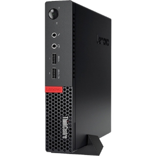 Picture of Lenovo ThinkCentre M710q 10MR0006US Desktop Computer - Intel Core i5 7th Gen i5-7500T 2.70 GHz - 8 GB RAM DDR4 SDRAM - 500 GB HDD - Tiny - Black