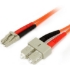 Picture of StarTech.com 7m Fiber Optic Cable - Multimode Duplex 62.5/125 - LSZH - LC/SC - OM1 - LC to SC Fiber Patch Cable