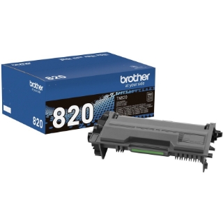 Picture of Brother Genuine TN820 Mono Laser Black Toner Cartridge