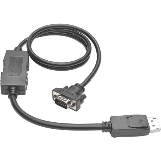 Picture of Tripp Lite 10ft DisplayPort to VGA / DP to VGA Adapter Active Converter with Latches DP 1.2 M/M