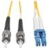 Picture of Tripp Lite 25M Duplex Singlemode 9/125 Fiber Optic Patch Cable LC/ST 82' 82ft 25 Meter