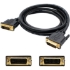 Picture of 5PK 6ft DVI-D Dual Link (24+1 pin) Male to DVI-D Dual Link (24+1 pin) Male Black Cables For Resolution Up to 2560x1600 (WQXGA)