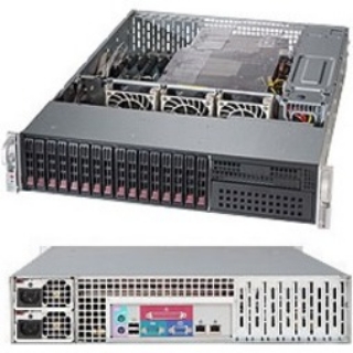 Picture of Supermicro SuperServer 2028R-C1R4+ Barebone System - 2U Rack-mountable - Socket LGA 2011-v3 - 2 x Processor Support